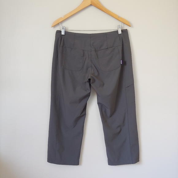 Patagonia All Out Capri Pant Olive Size 8 - Picture 4 of 15